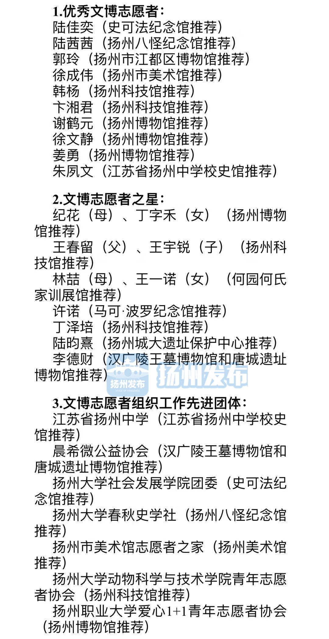 扬州博物馆招有偿志愿者？假的！