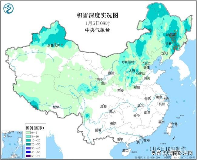 河南积雪深度超20cm，一场突如其来的冬日考验